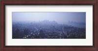 Framed Smog Over New York, NYC, New York City, New York State, USA
