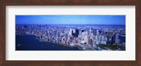 Framed Aerial, Lower Manhattan, NYC, New York City, New York State, USA