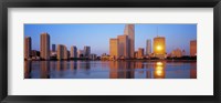 Framed Sunrise, Miami, Florida, USA
