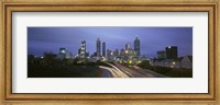 Framed Atlanta traffic, Georgia