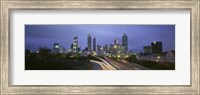 Framed Atlanta traffic, Georgia