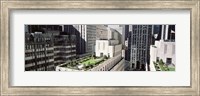 Framed Rooftop View Of Rockefeller Center, NYC, New York City, New York State, USA