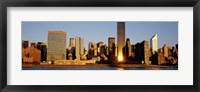 Framed Skyline, Manhattan, New York State, USA