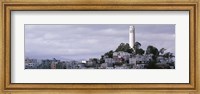 Framed Coit Tower On Telegraph Hill, San Francisco, California, USA