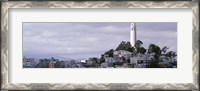 Framed Coit Tower On Telegraph Hill, San Francisco, California, USA