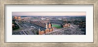Framed Aerial view of a baseball field, Baltimore, Maryland, USA