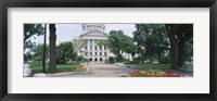 Framed State Capital Building, Madison, Wisconsin, USA