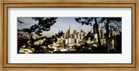 Framed View Of San Francisco, California