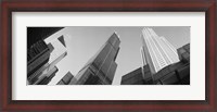 Framed Low angle view of buildings, Sears Tower, Chicago, Illinois, USA