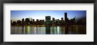 Framed Skyscrapers In A City, NYC, New York City, New York State, USA