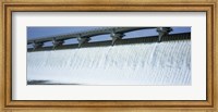Framed USA, Ohio, Columbus, Big Walnut Creek, Low angle view of a Dam