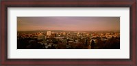 Framed USA, Washington, Spokane, Cliff Park, High angle view of buildings in a city