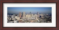 Framed High angle view of downtown Atlanta, Georgia, USA