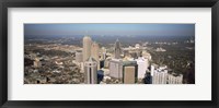 Framed High angle view of buildings in a city, Atlanta, Georgia, USA