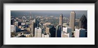 Framed Skyscrapers in Atlanta, Georgia, USA