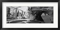 Framed Low Angle View Of Buildings In A City, Pritzker Pavilion, Millennium Park, Chicago, Illinois, USA