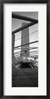 Framed Low angle view of a metal structure, Pritzker Pavilion, Millennium Park, Chicago, Illinois, USA