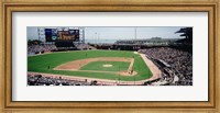 Framed Pac Bell Stadium, San Francisco, California