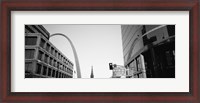 Framed Low Angle View Of Buildings, St. Louis, Missouri, USA