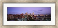Framed St. Louis, Missouri at Dusk