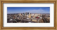 Framed Aerial view of a city, Birmingham, Alabama, USA