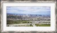 Framed Aerial view of a city, Newark, New Jersey, USA