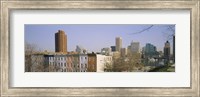 Framed High angle view of buildings in a city, Inner Harbor, Baltimore, Maryland, USA