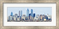 Framed Skyscrapers in Philadelphia, Pennsylvania, USA