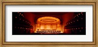 Framed Performers on a stage, Carnegie Hall, New York City, New York state, USA