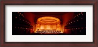 Framed Performers on a stage, Carnegie Hall, New York City, New York state, USA
