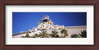 Framed Low angle view of a building, Harrah's Hotel, Las Vegas, Nevada, USA