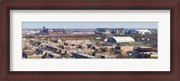 Framed High angle view of a baseball stadium in a city, Eagles Stadium, Philadelphia, Pennsylvania, USA