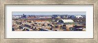 Framed High angle view of a baseball stadium in a city, Eagles Stadium, Philadelphia, Pennsylvania, USA