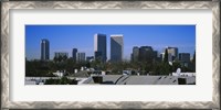 Framed Buildings and skyscrapers in a city, Century City, City of Los Angeles, California, USA