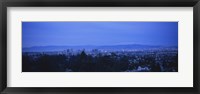 Framed High angle view of buildings in a city, Oakland, California, USA