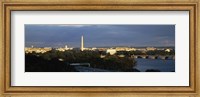 Framed High angle view of a monument, Washington Monument, Potomac River, Washington DC, USA
