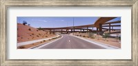 Framed Road passing through a landscape, Phoenix, Arizona, USA