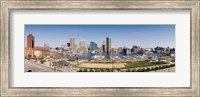 Framed Baltimore, Maryland skyline