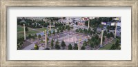 Framed High angle view of a park, Centennial Olympic Park, Atlanta, Georgia, USA