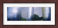 Framed Columns of a building, Downtown District, Houston, Texas, USA