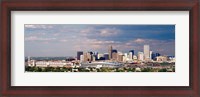 Framed Skyline with Invesco Stadium, Denver, Colorado, USA