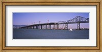 Framed Bay Bridge, Treasure Island, Oakland, San Francisco, California