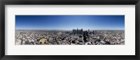 Framed 360 degree view of a city, City Of Los Angeles, Los Angeles County, California, USA