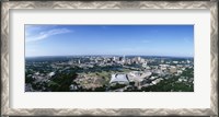 Framed Aerial view of a city, Austin, Travis County, Texas