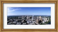 Framed High angle view of a city, Austin, Texas, USA
