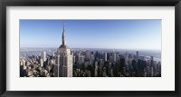 Framed Empire State Building, New York City, New York State, USA