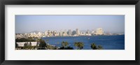 Framed City at the waterfront, San Diego, San Diego Bay, California