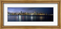 Framed City at the waterfront, Chicago, Cook County, Illinois, USA