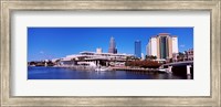 Framed Skyscrapers at the waterfront, Tampa, Florida, USA