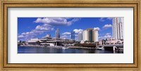 Framed Buildings at the coast, Tampa, Hillsborough County, Florida, USA